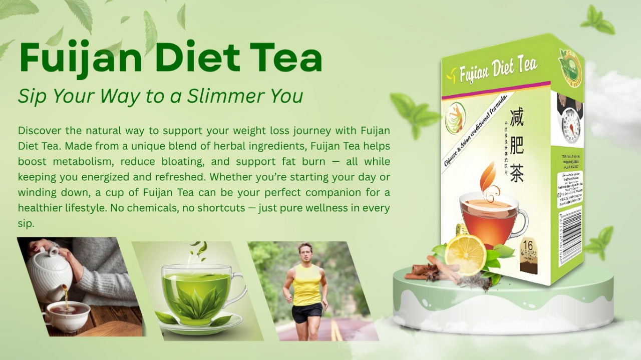 Fujian Diet Tea – Box Of 16 Tea Bags