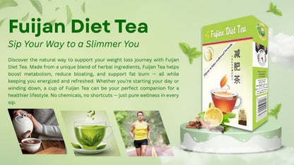 Fujian Diet Tea – Box Of 16 Tea Bags