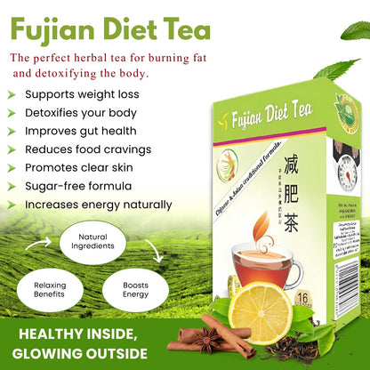 Fujian Diet Tea – Box Of 16 Tea Bags
